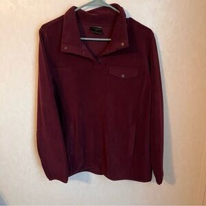 32 Degrees Purple Artic Fleece Sweatshirt with Long Sleeves